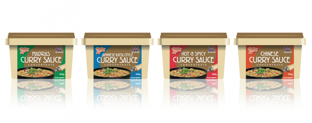 Goldfish Brand Curry Sauce Range